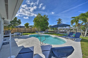 Sun-Soaked Canalside Villa with Pool, Game Room